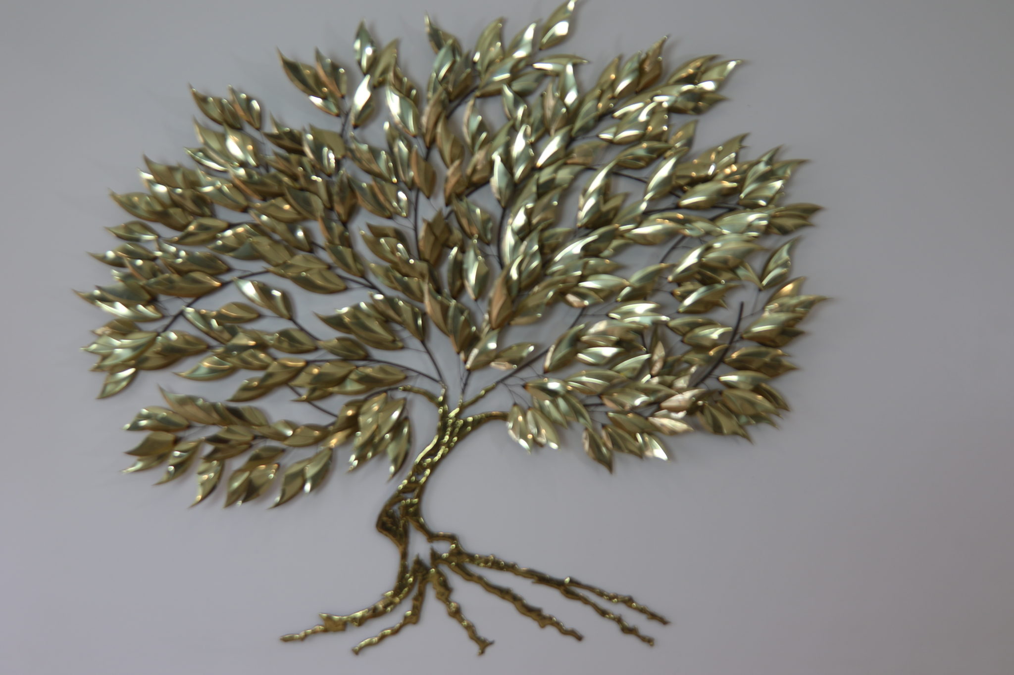 Ray Berger Metal Sculpture Family Tree